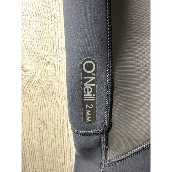 ONeill Mens M Sleeveless Wetsuit Short Bibs 2 MM Black ***READ*** Broken ZIpper - Picture 3 of 8
